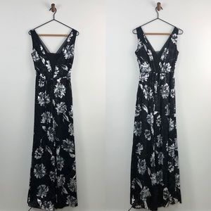 White House Black Market velvet romper jumpsuit size 2